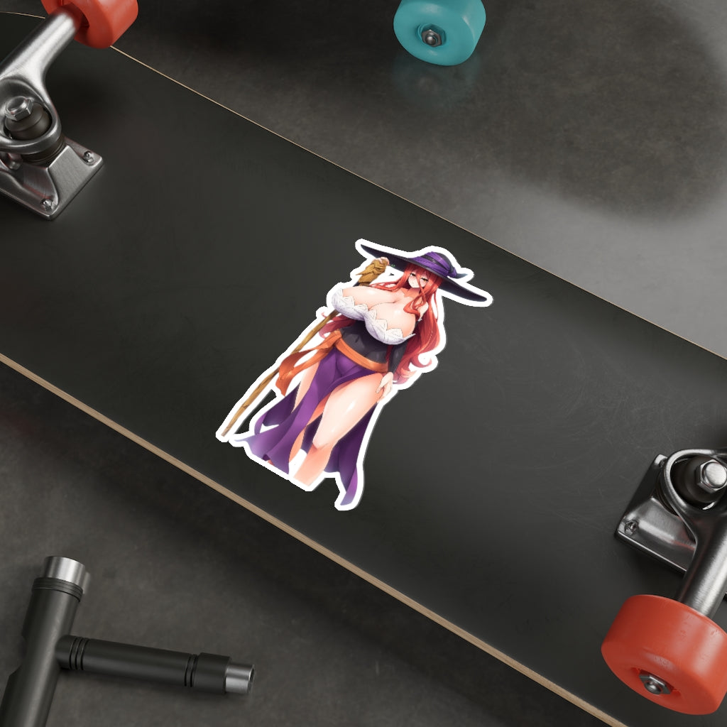 Sorceress Big Boobs Dragon's Crown Waterproof Sticker - Ecchi Vinyl Decal