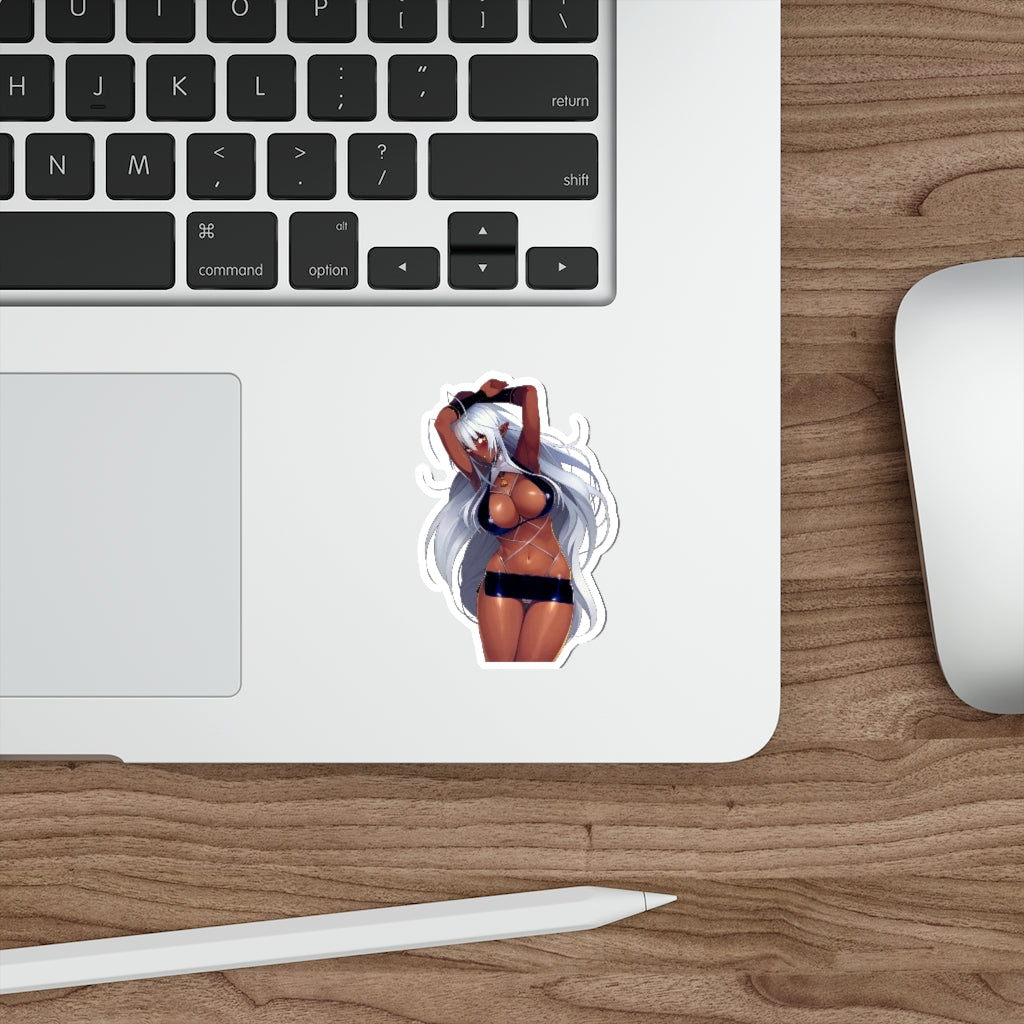 Full Metal Daemon Muramasa Sansei Sexy Black Girl Anime Waterproof Sticker - Ecchi Vinyl Decal