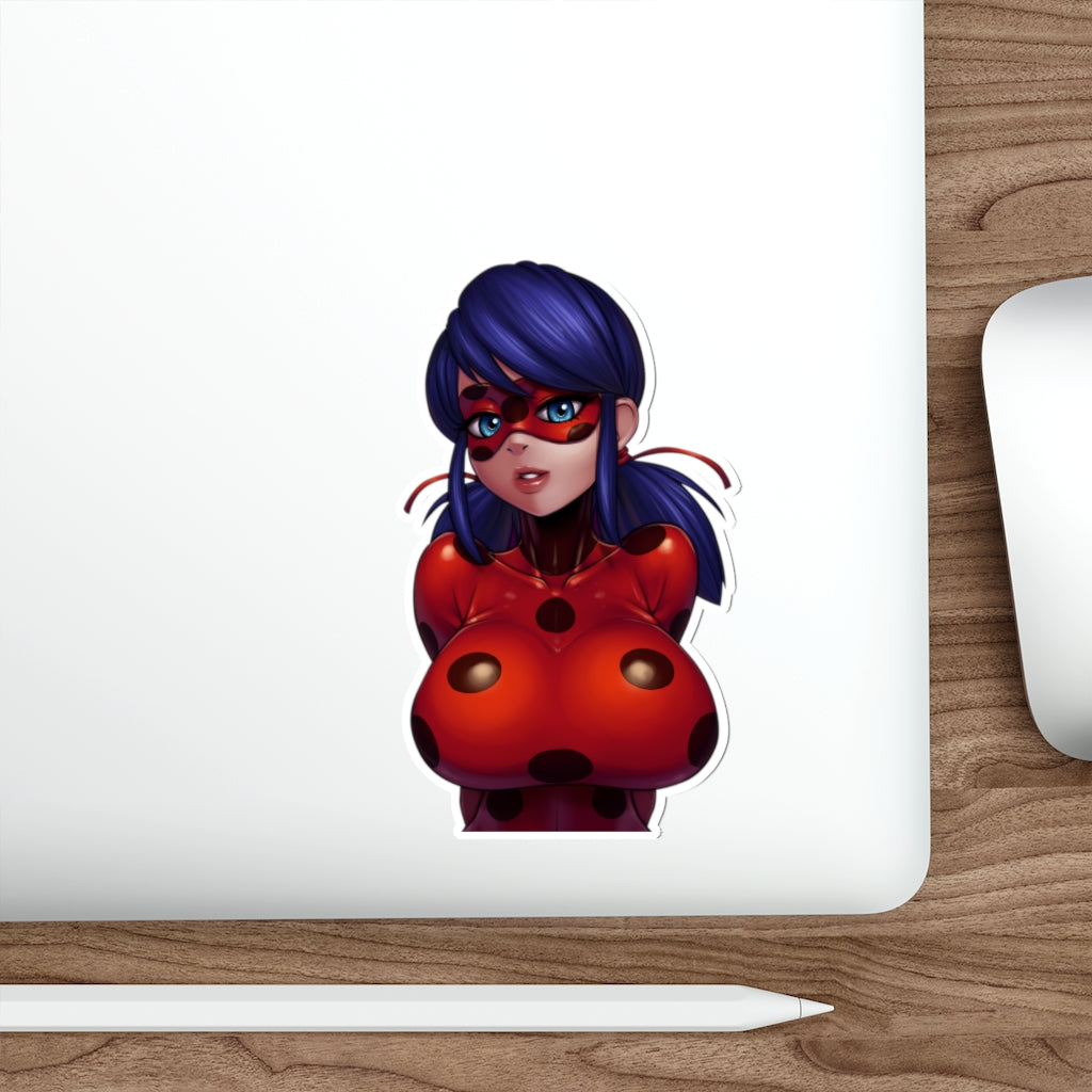 Miraculous Ladybug Big Tits Waterproof Sticker - Ecchi Vinyl Decal