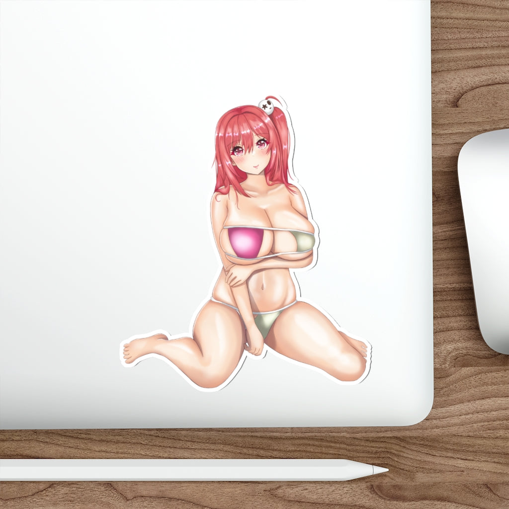 Bikini Boobs Honoka Waterproof Sticker - Dead or Alive Ecchi Vinyl Decal