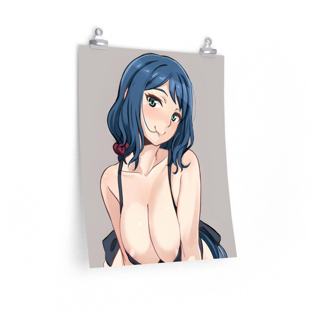 Big Tits Iori Rinko Gundam Ecchi Poster - Lewd Premium Matte Vertical Poster - Adult Wall Art