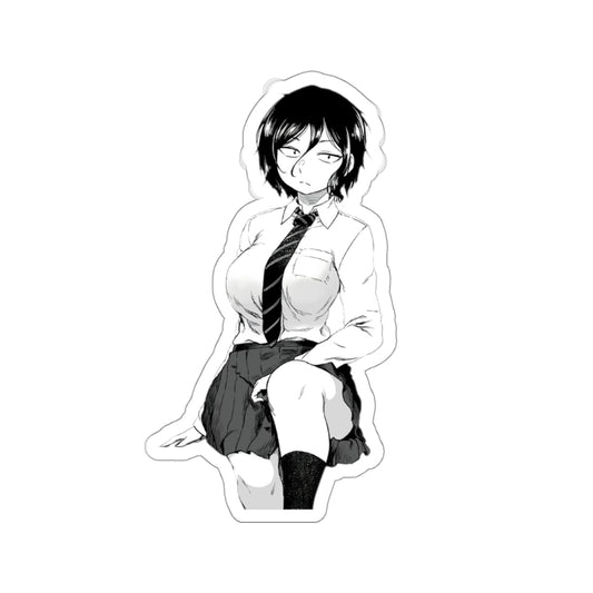 Asai Akira Sexy School Girl Uniform Call of the Night Waterproof Sticker - Ecchi Vinyl Decal