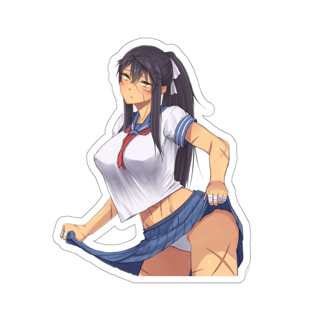 Touken Ranbu Doudanuki Masakuni Sexy Seifuku Panties Waterproof Sticker - Ecchi Vinyl Decal