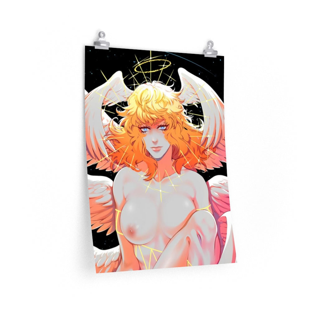 Asuka Ryo Satan Devilman Poster - Lewd Premium Matte Vertical Poster - Adult Wall Art