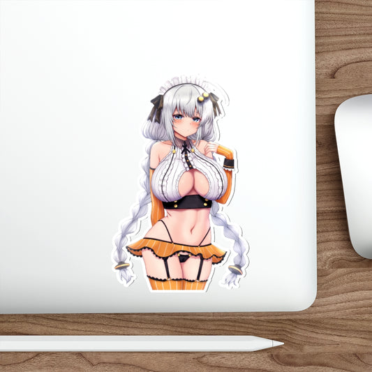 Sexy Waifu Kizuna Akari Vocaloid Voiceroid Waterproof Sticker - Ecchi Vinyl Decal