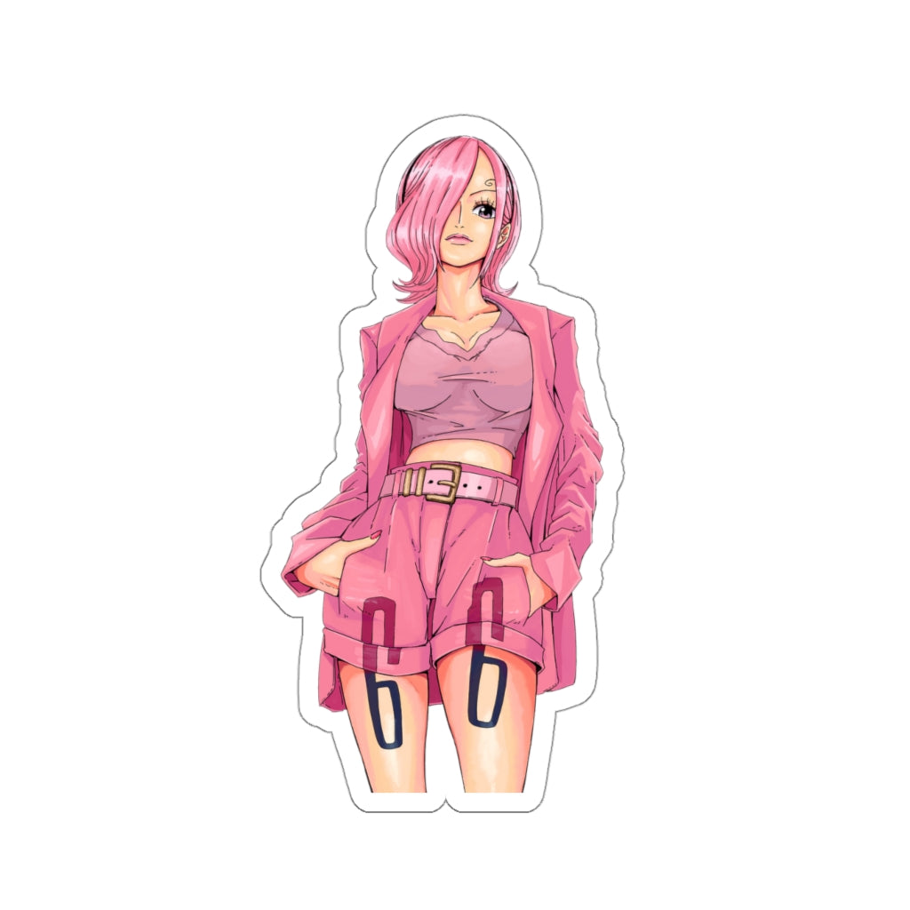 Vinsmoke Reiju One Piece Waterproof Sticker - Ecchi Vinyl Decal