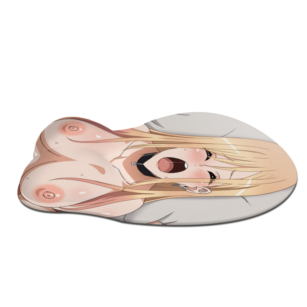 Anime 3D Boobs mousepad with Wrist Rest | Sexy Oppai Mouse pad for PC | Oppai mousepad with wrist support