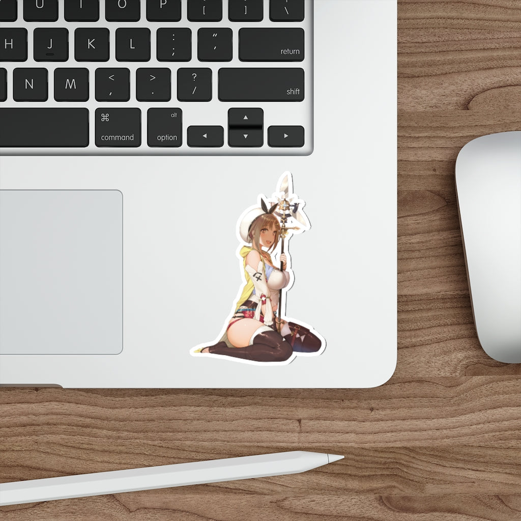 Atelier Ryza Reisalin Stout Sexy Staff Waterproof Sticker - Ecchi Vinyl Decal