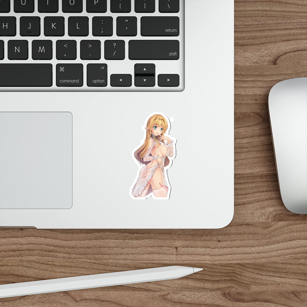 Sexy Shera L. Greenwood How Not to Summon a Demon Lord Waterproof Sticker - Ecchi Vinyl Decal