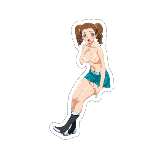 Gundam Mileina Vashti Tan Lines Waterproof Sticker - Ecchi Vinyl Decal - Lewd Anime Sticker