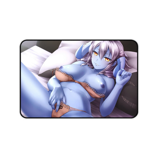 Celeste Luvendass HuniePop Nude Tits and Panties Desk Mat - Sexy Anime Girl Mousepad - Gaming Playmat