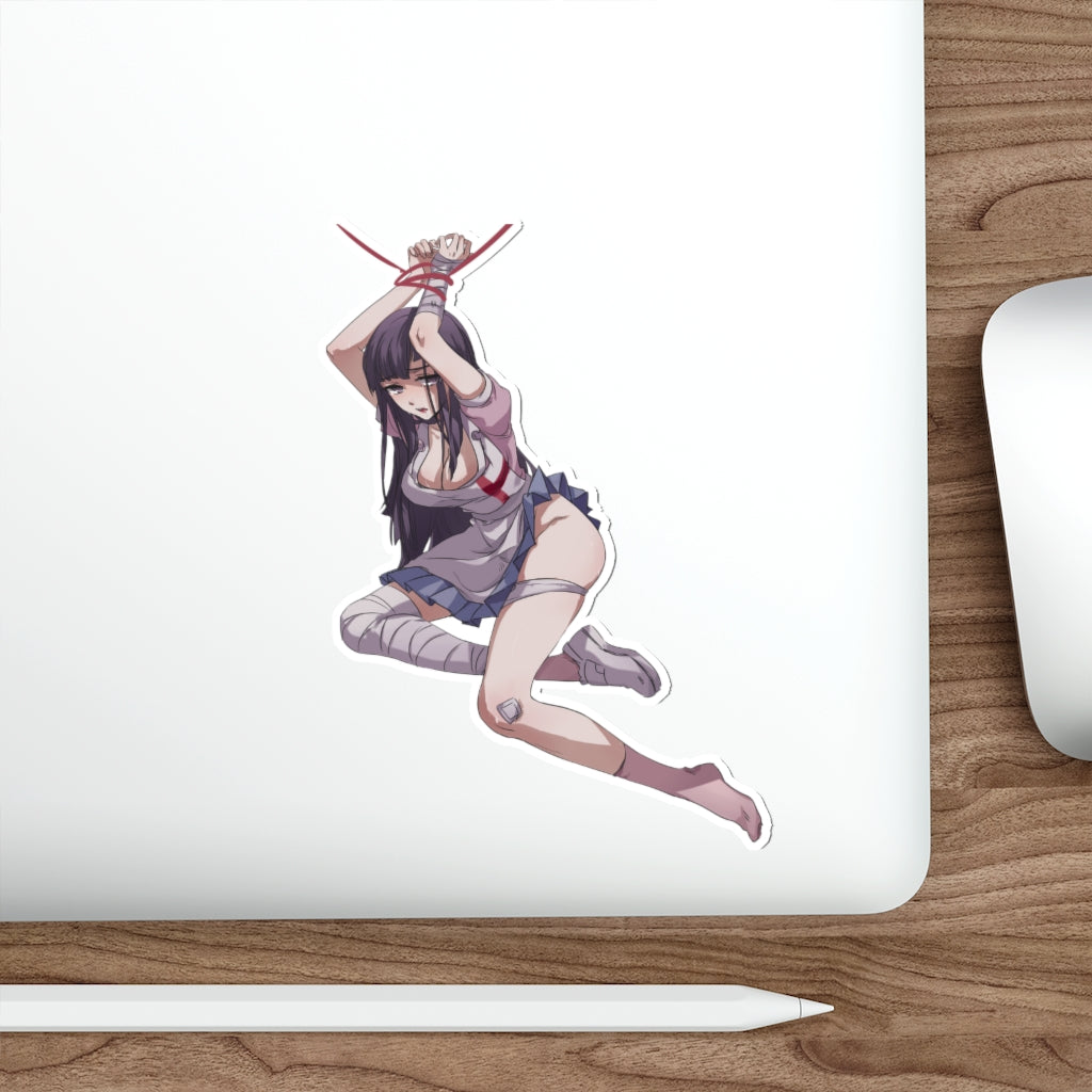 Danganronpa 2 Mikan Tsumiki Sexy Bondage Waterproof Sticker - Ecchi Vinyl Decal