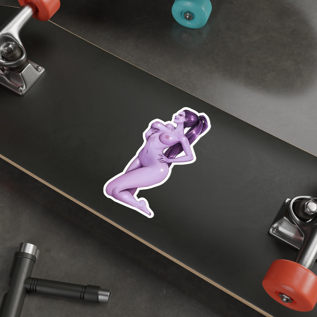 Nude Widowmaker Overwatch Hentai Waterproof Sticker - Ecchi Vinyl Decal