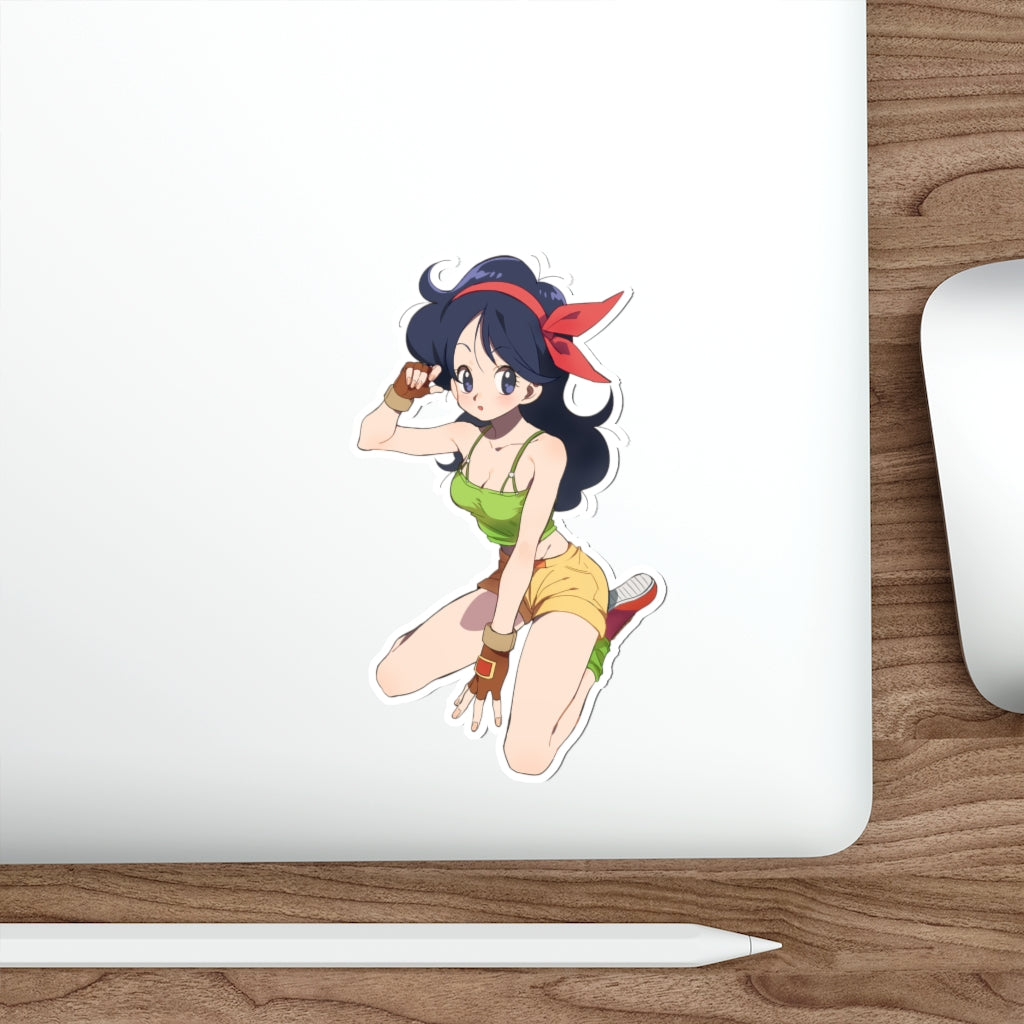 Dragon Ball Waterproof Sticker - Brunette Lunch Ecchi Vinyl Anime Decal