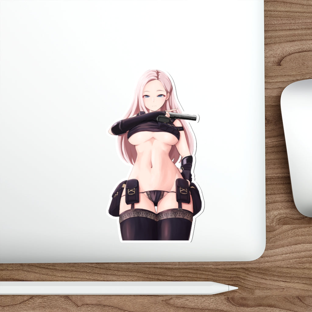 Sexy Gunslinger Lost Ark Waterproof Sticker - Ecchi Vinyl Decal