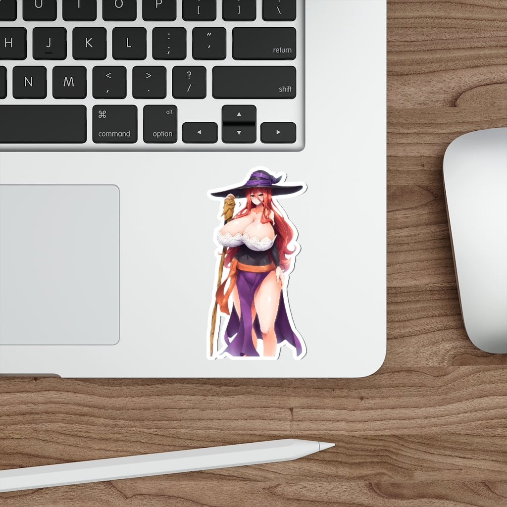 Sorceress Big Boobs Dragon's Crown Waterproof Sticker - Ecchi Vinyl Decal