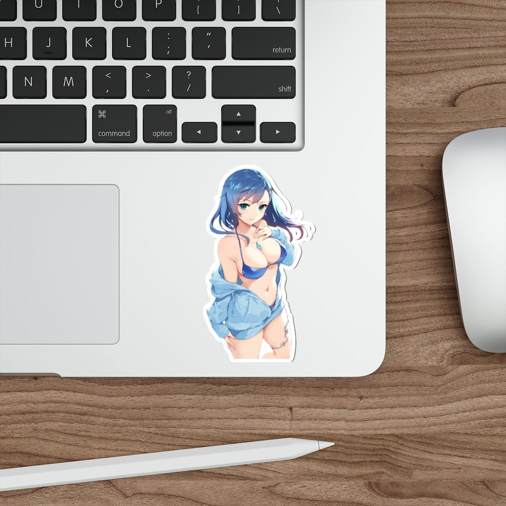 Maria Traydor Bikini Star Ocean Waterproof Sticker - Ecchi Vinyl Decal