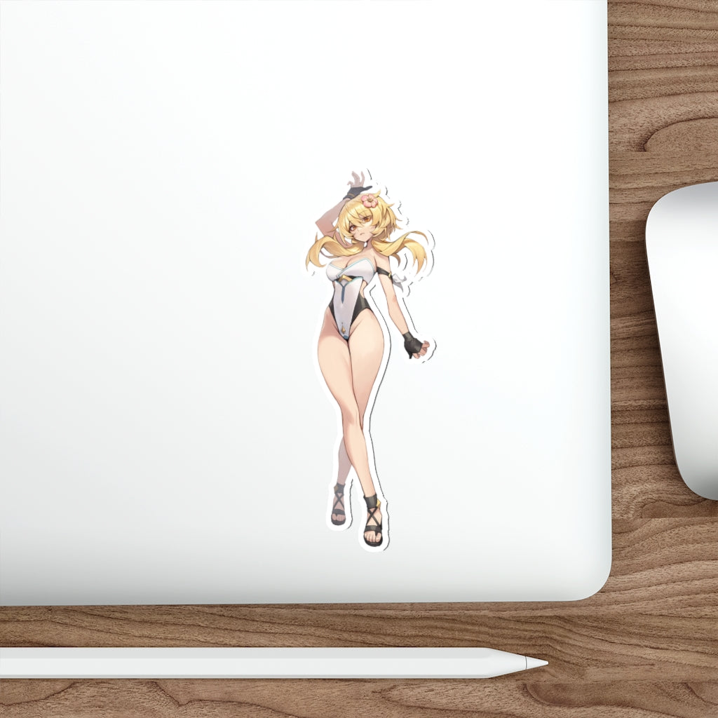 Genshin Impact Lumine Swimsuit Waterproof Sticker - Ecchi Vinyl Decal