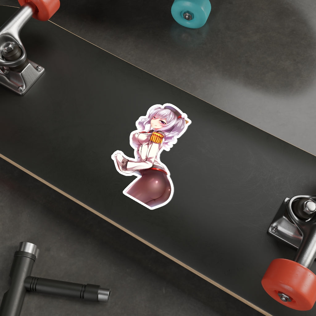 Thick Butt Kashima Kancolle Kantai Collection Waterproof Sticker - Ecchi Vinyl Decal