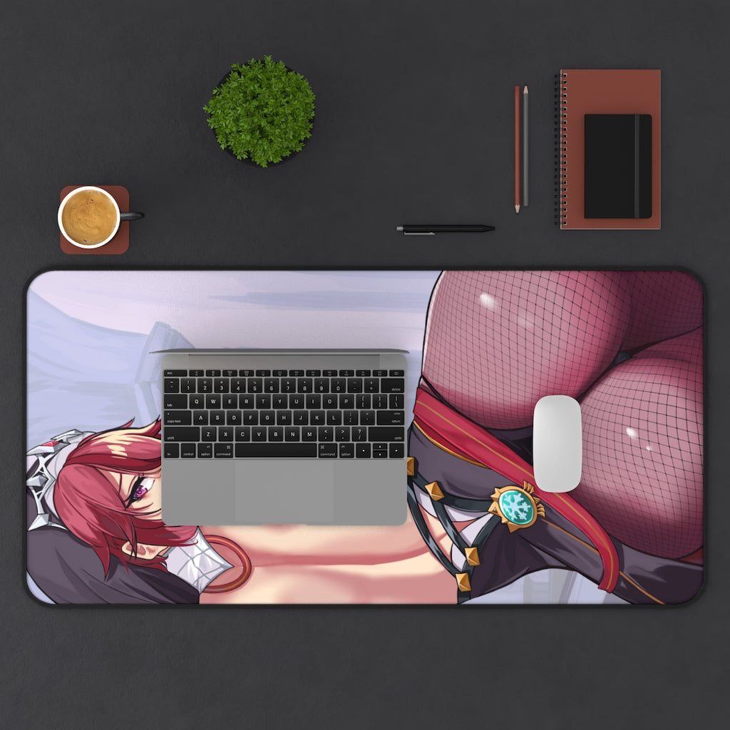 Genshin Impact Rosaria Sexy Butt Desk Mat - Non Slip Mousepad