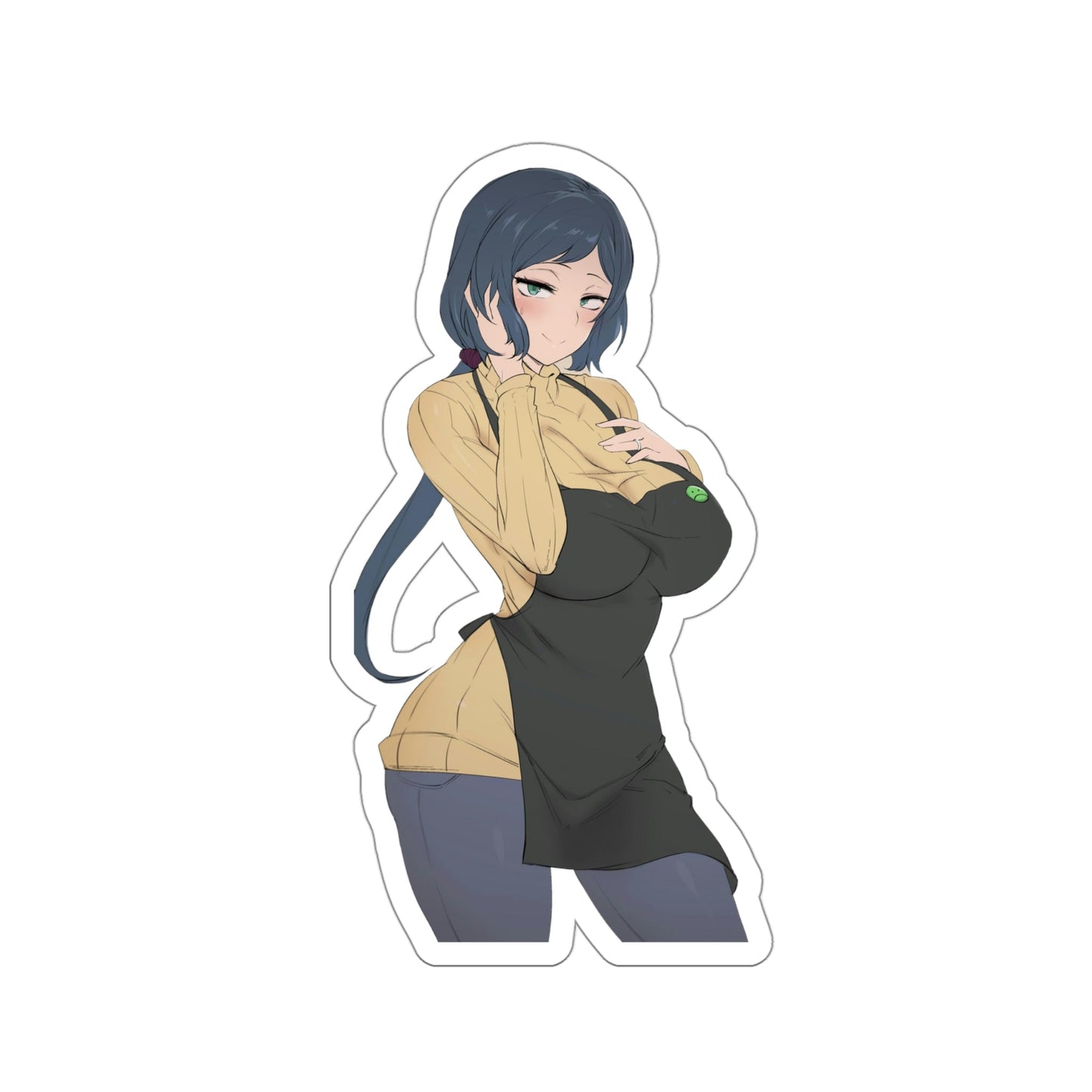 Sexy Rinko Iori Gundam Waterproof Sticker - Weatherproof Vinyl Car Decal