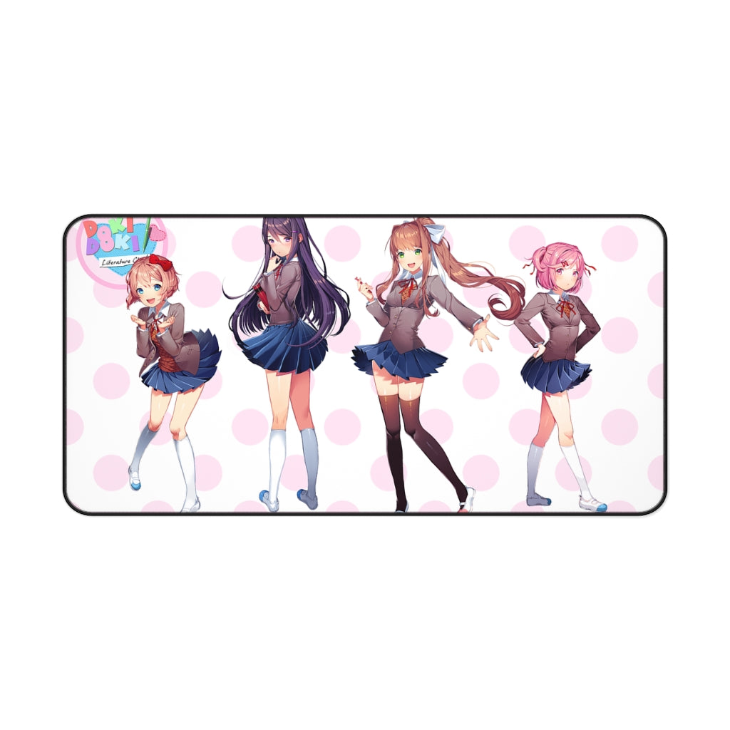 Doki Doki Literature Club Mousepad - Large Ecchi Desk Mat - Mouse Pad - Kawaii Playmat