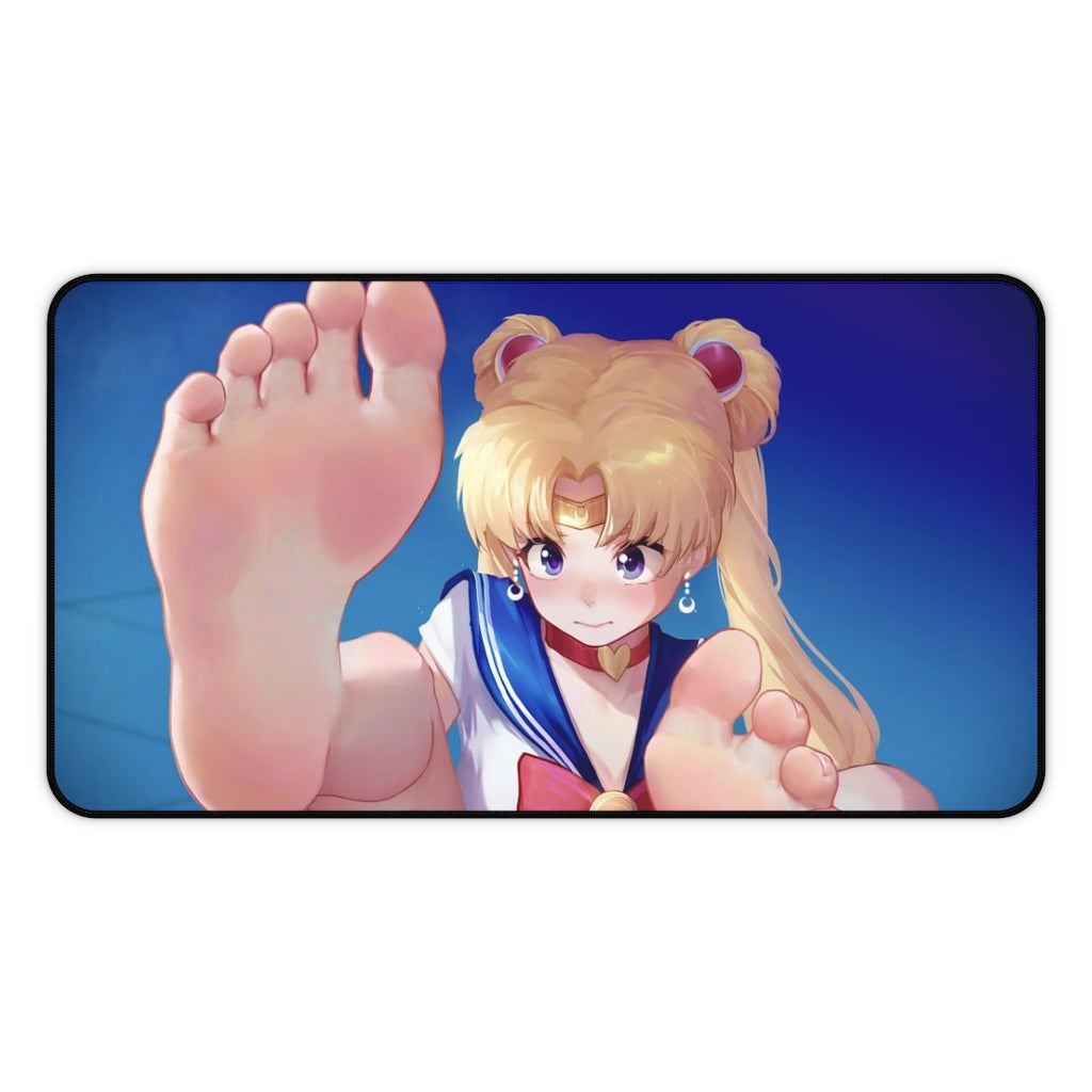 Sailor Moon Sexy Mousepad - Feet Fetish Anime Desk Mat - Ecchi Playmat