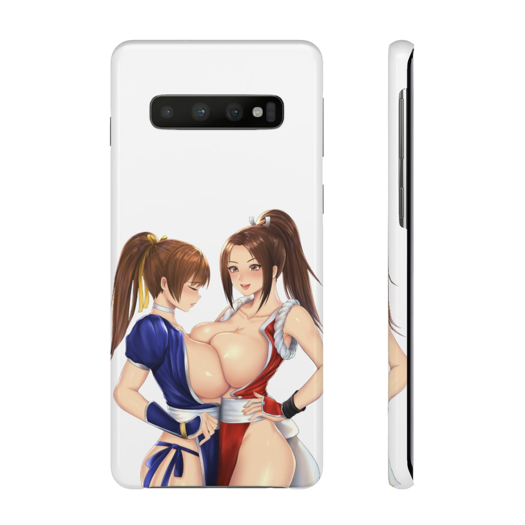 Oppai Anime Phone Case - Kawaii Aesthetic Snap Case - iPhone 13