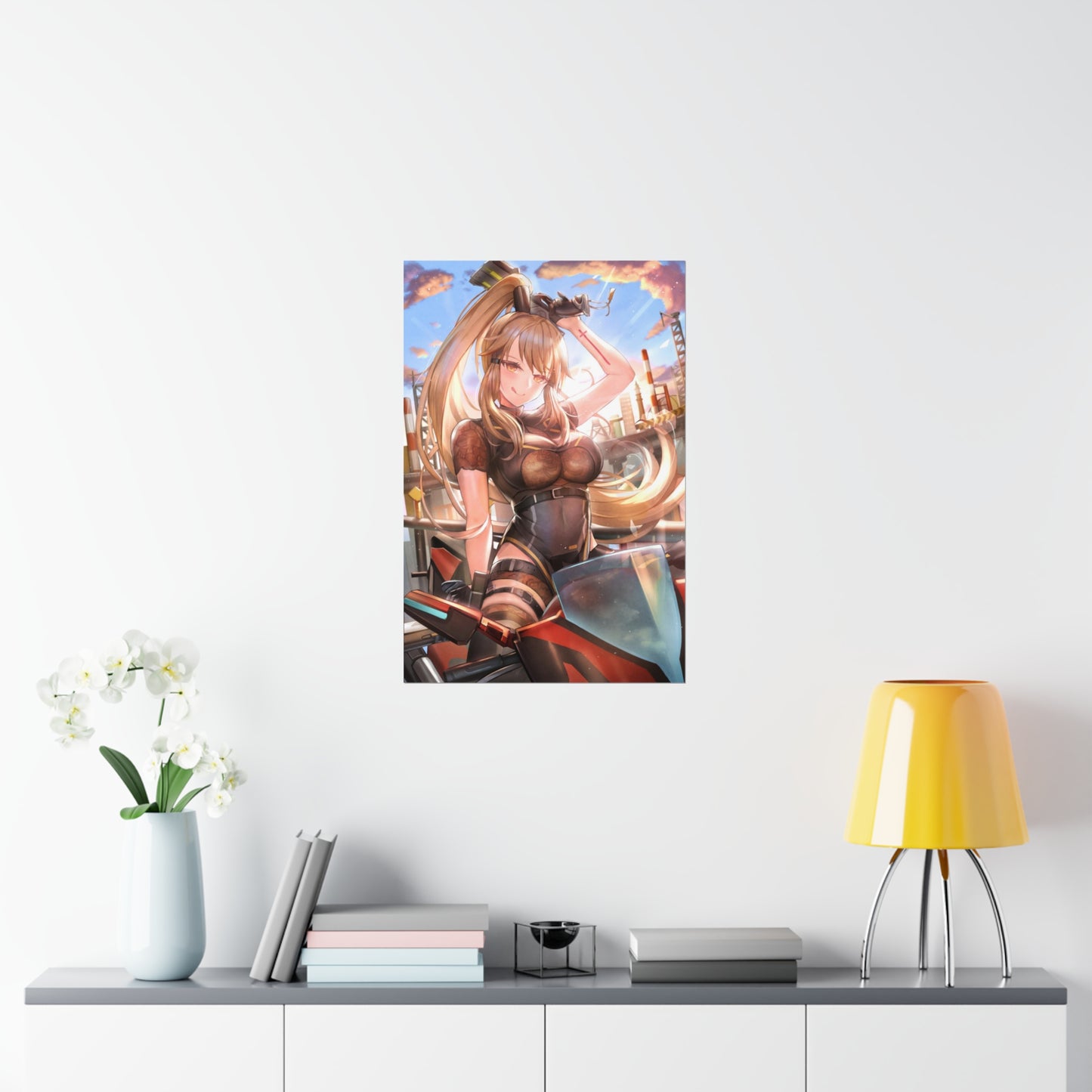 Samir Tower Of Fantasy Waifu Poster - Gaming Decor Wall Art - Premium Matte Vertical Poster