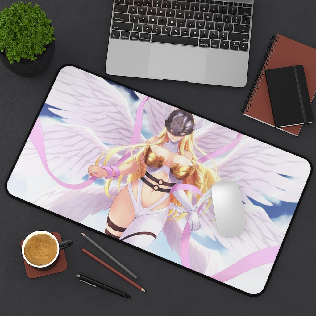 Digimon Mousepad - Angewomon Playmat - Ecchi Large Desk Mat