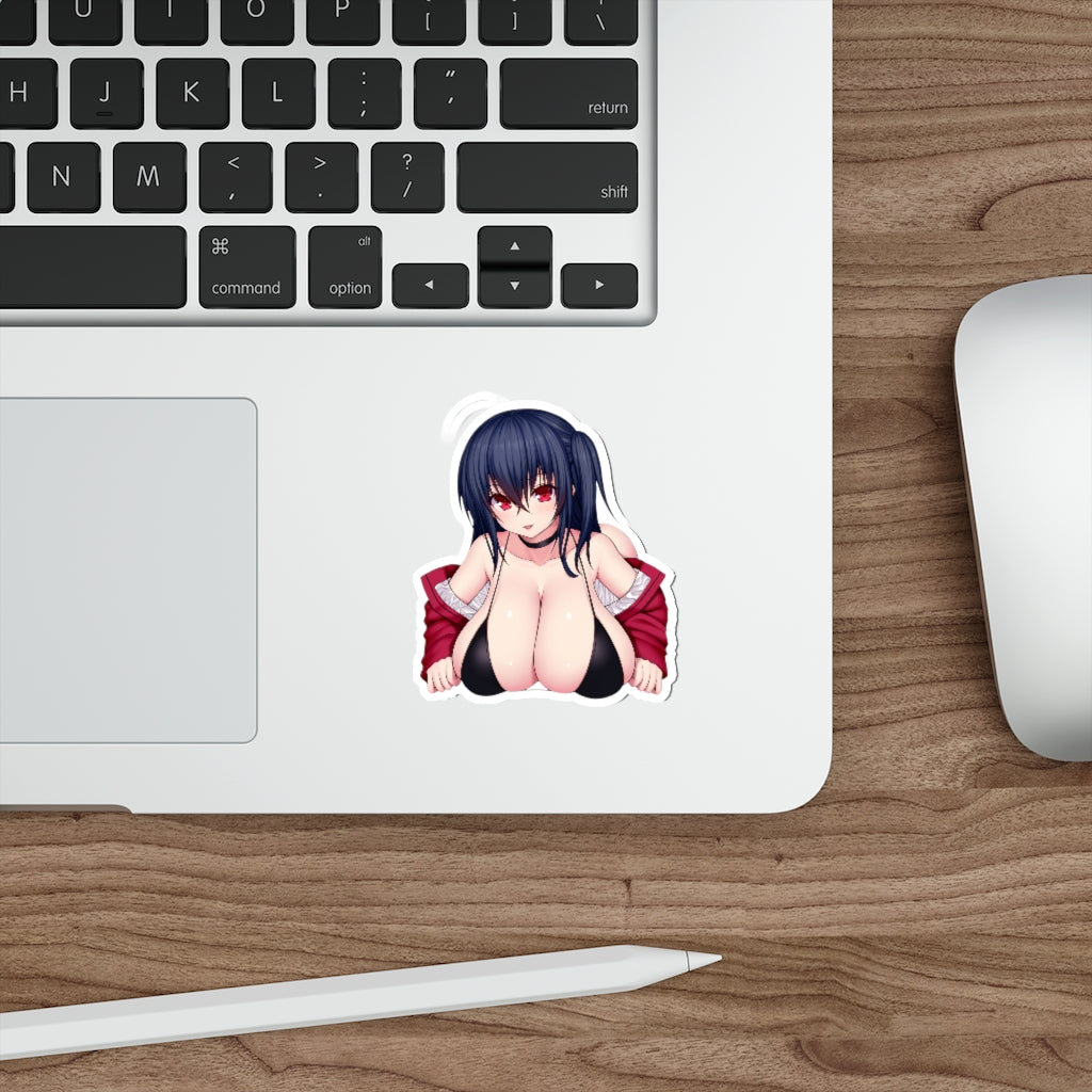 Big Bikini Boobs Taihou Azur Lane Peeker Waterproof Sticker - Ecchi Vinyl Decal