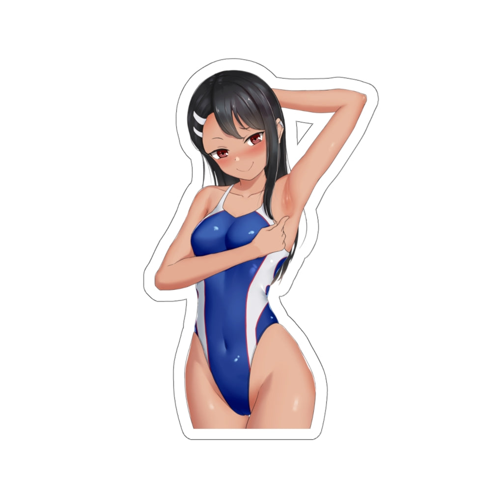 Nagatoro Swimsuit Waterproof Sticker Ecchi Vinyl Decal K Minded