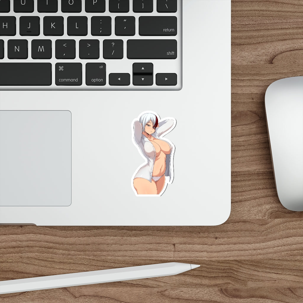 Todoroki Shoto Gender Swap My Hero Academia Waterproof Sticker - Ecchi Vinyl Decal