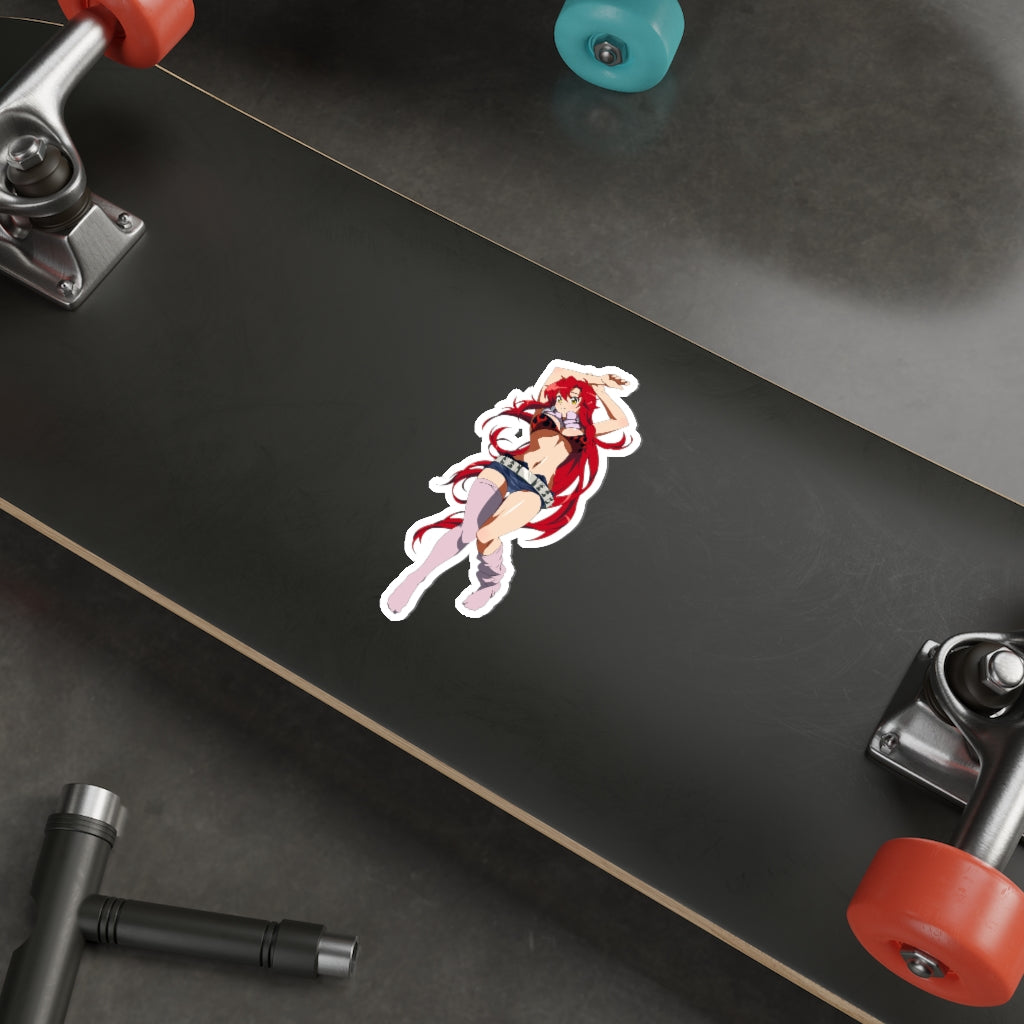 Gurren Lagann Sexy Yoko Littner Waterproof Sticker - Ecchi Vinyl Decal