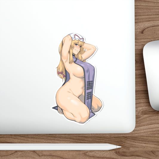 Sexy Yukari Yakumo Touhou Waterproof Sticker - Ecchi Vinyl Decal