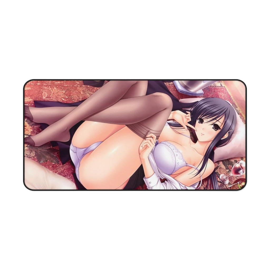 Sexy Panties Hiiragi Ayako Walkure Romanze Desk Mat - Non Slip Mousepad