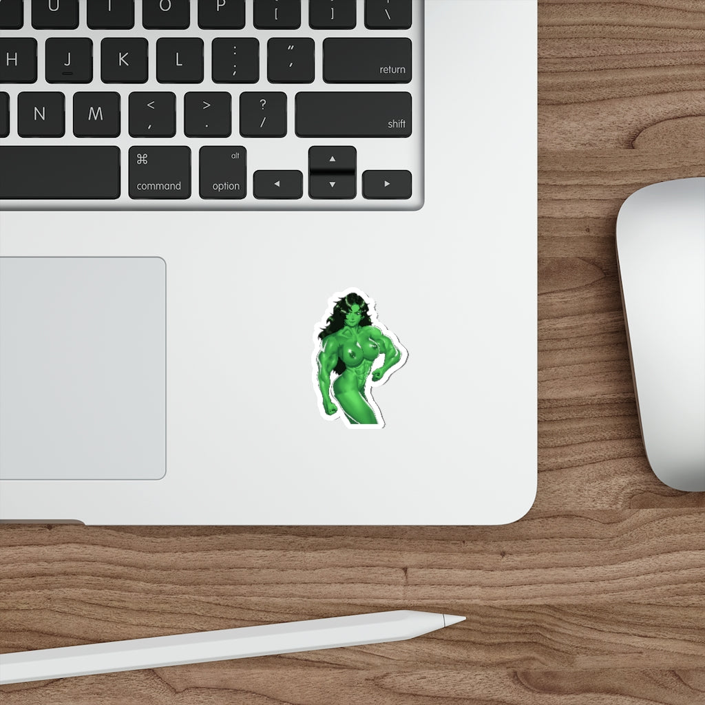 Nude She Hulk Marvel Waterproof Sticker - Ecchi Vinyl Decal