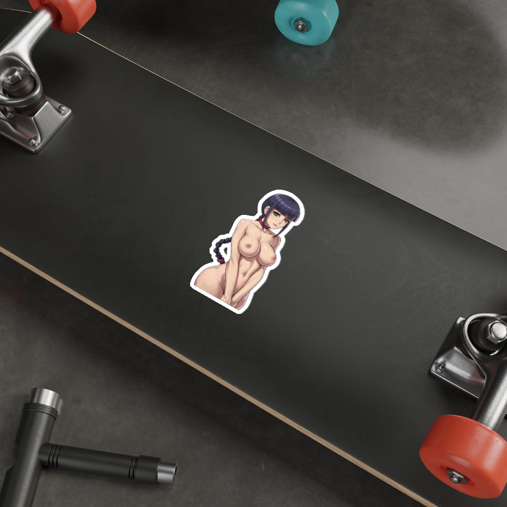 Topless Kurotsuchi Nemu Bleach Waterproof Sticker - Ecchi Vinyl Decal