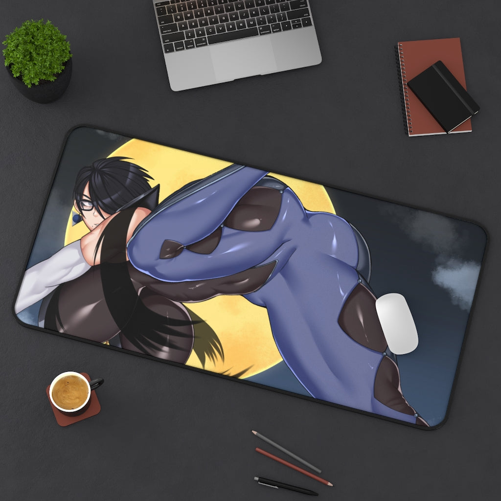 Bayonetta Big Butt Desk Mat - Lewd Mousepad - Gaming Girl Playmat