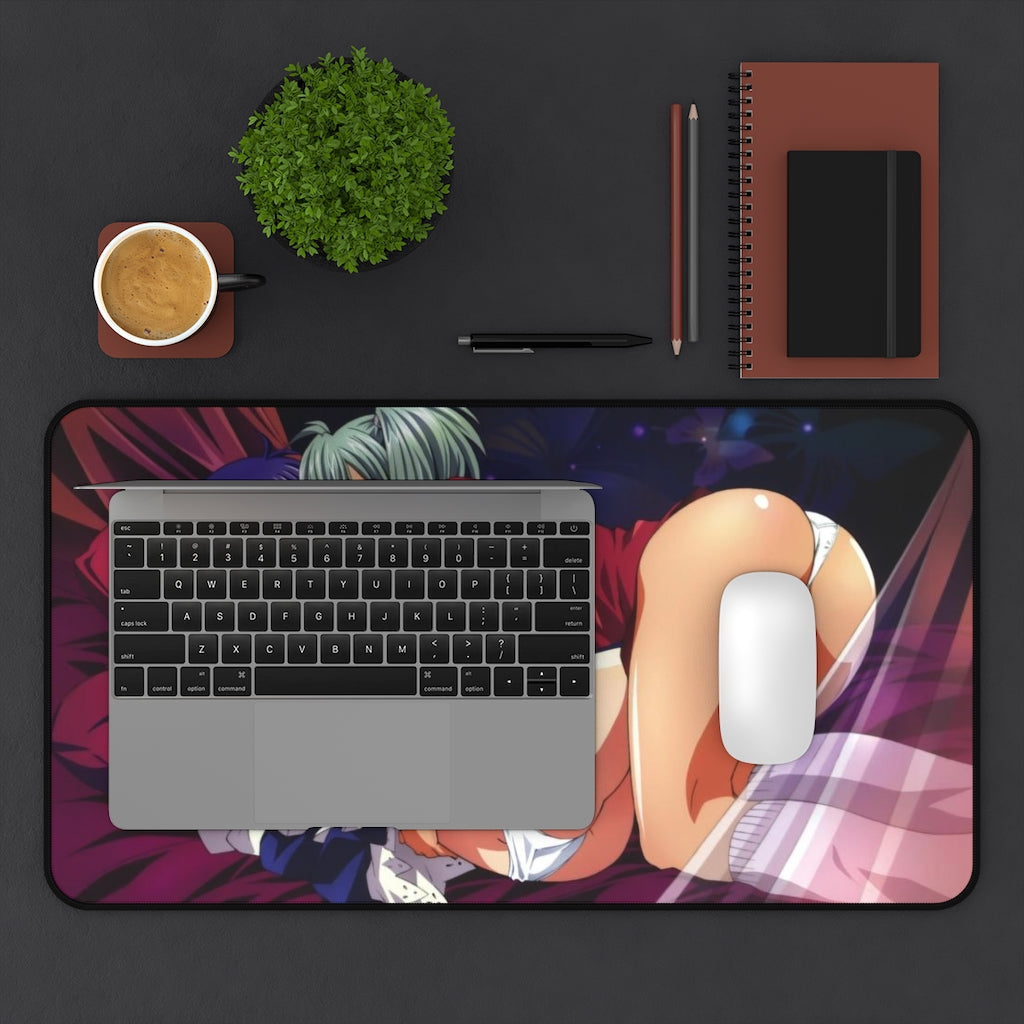 Ikkitousen Sexy Mousepad - Lu Meng And Ryofu Desk Mat - Ecchi Playmat