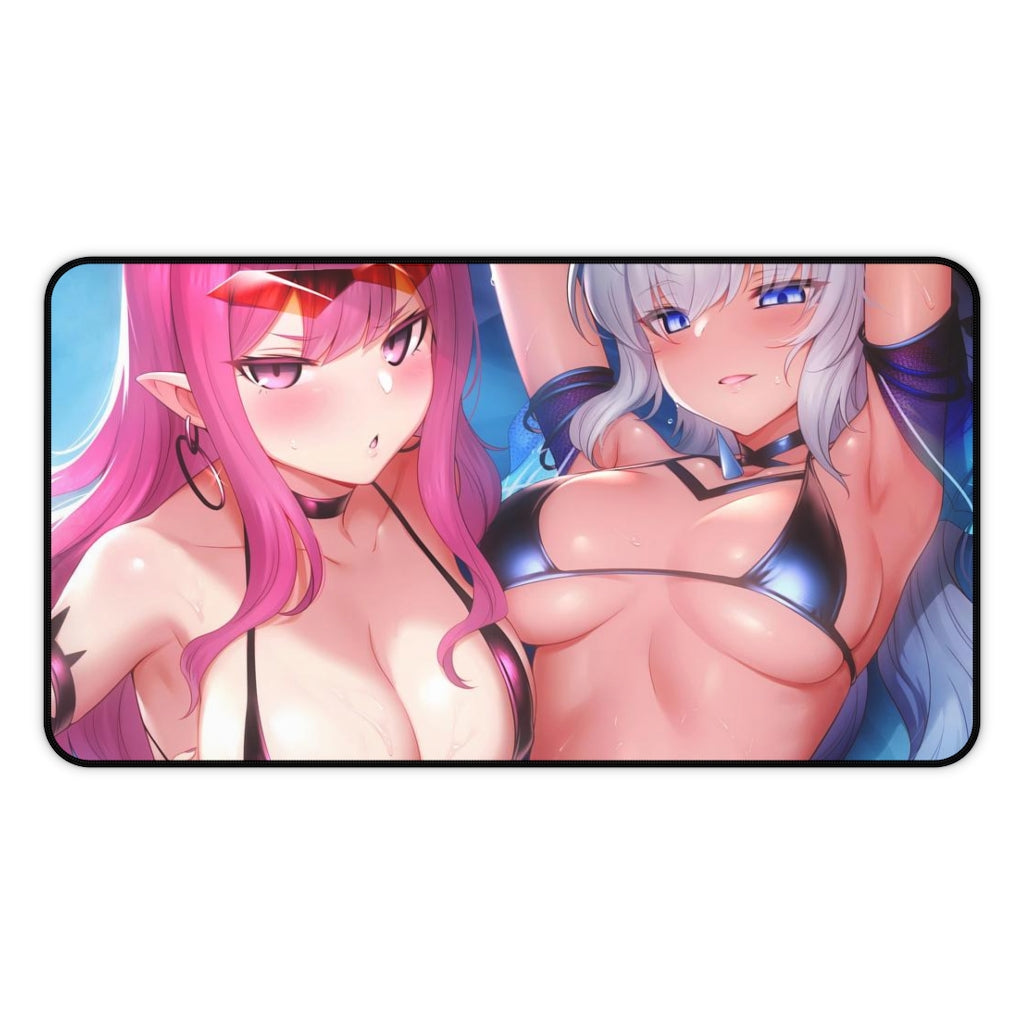 Sexy Bikinis Baobhan Sith and Morgan le Fay Fate Grand Order Desk Mat - Non Slip Mousepad