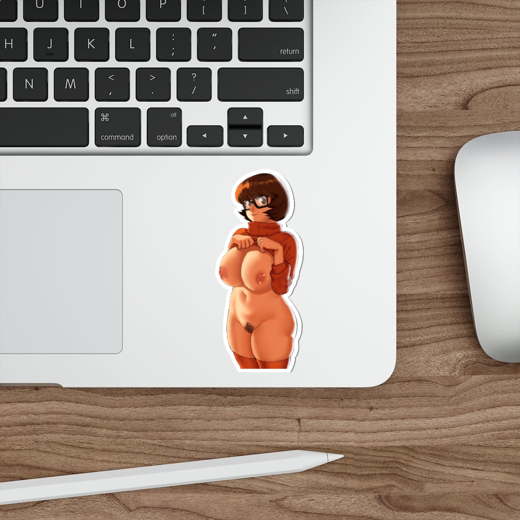 Velma Scooby Doo Hentai Nude Waterproof Sticker - Ecchi Vinyl Decal