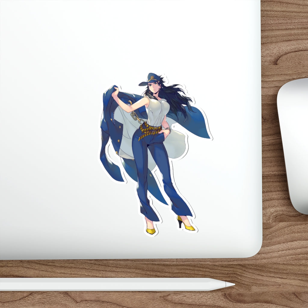 JoJo's Bizarre Adventure Female Jotaro Kujo Waterproof Sticker - Ecchi Vinyl Decal