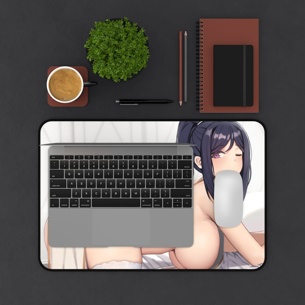 Love Live Sunshine Ecchi Mousepad - Kanan Matsuura Large Desk Mat - Ecchi Mouse Pad - MTG Playmat