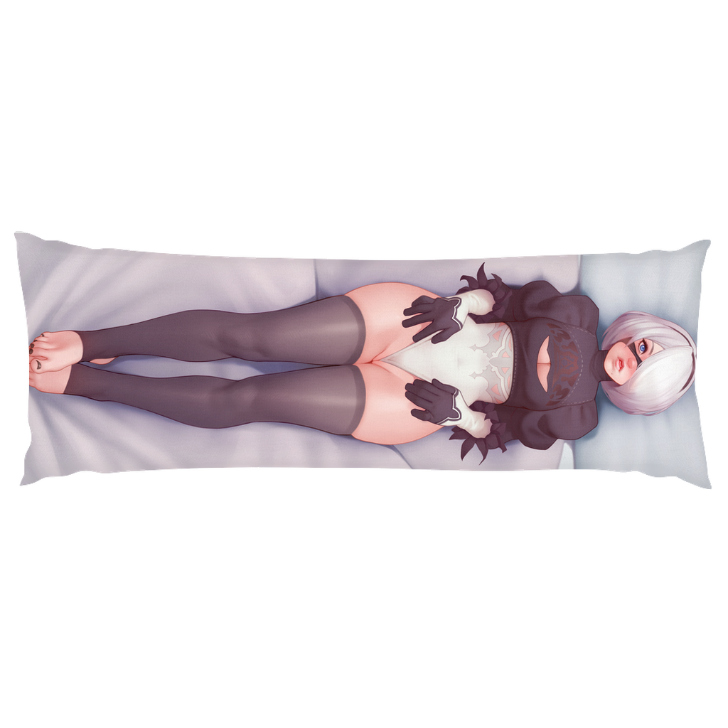 Nier Automata 2B Anime Body Pillow - Dakimakura Ecchi Cameltoe