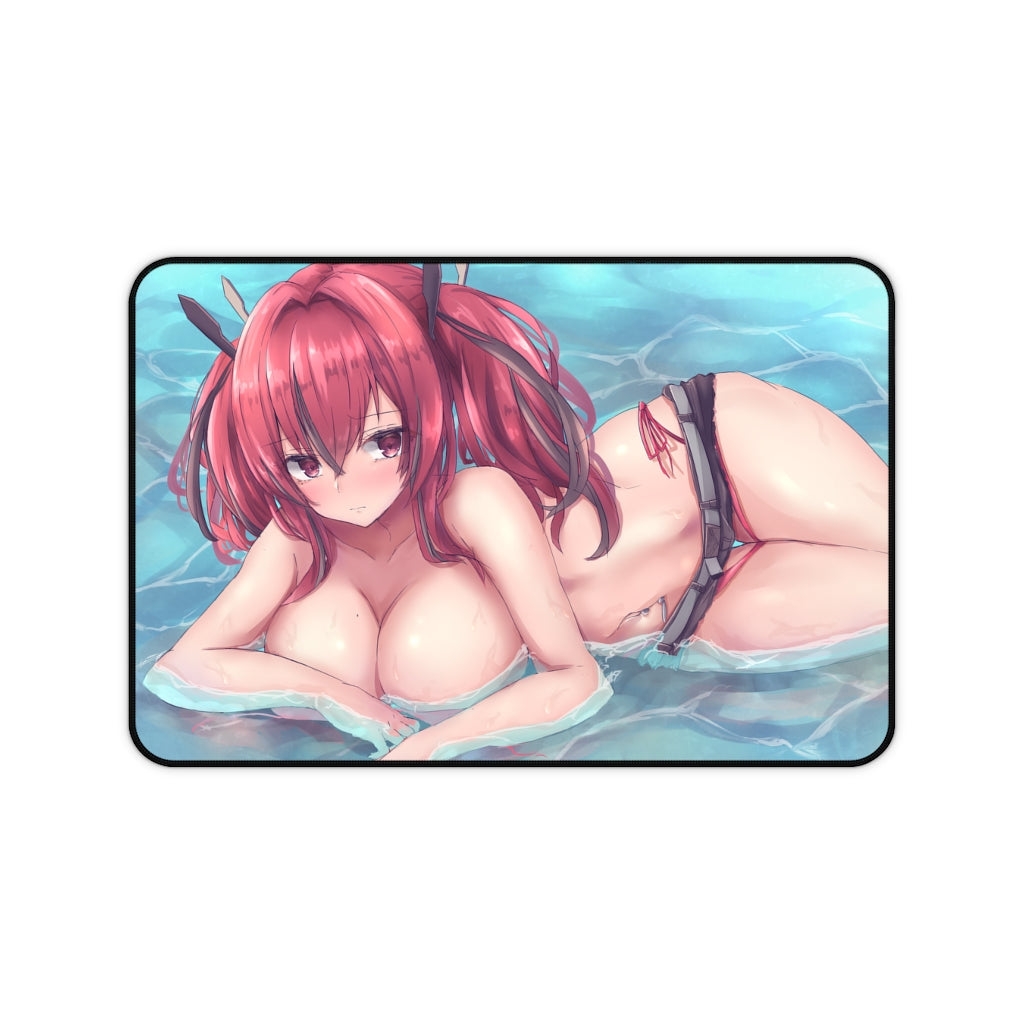 Bremerton Azur Lane Mousepad - Ecchi Large Desk Mat - MTG Playmat