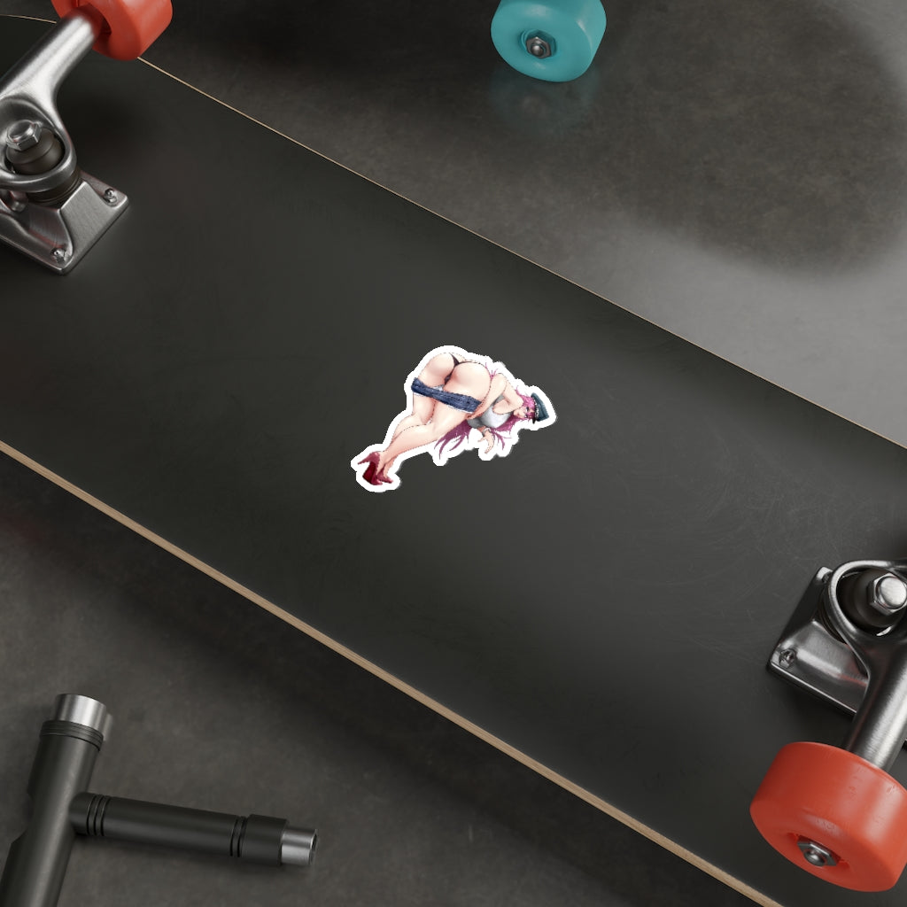 Thick Butt Poison Street Fighter Waterproof Sticker - Ecchi Vinyl Decal