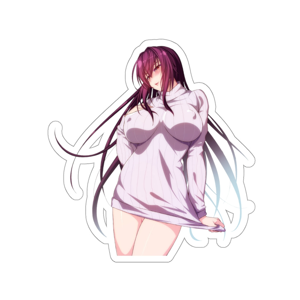 Sexy Sweater Scathach Fate Grand Order Ecchi Vinyl Decal Waterproof Sticker - Ecchi Vinyl Decal