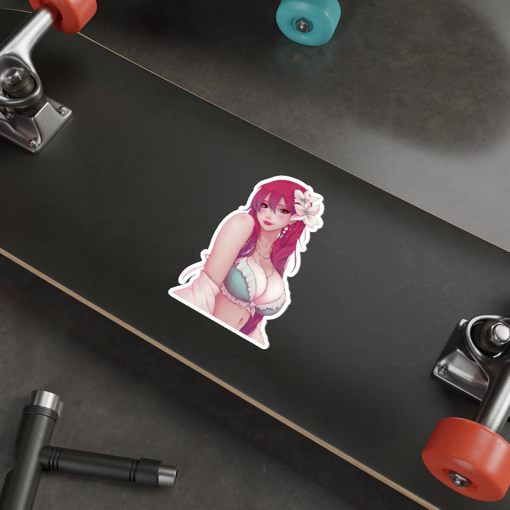 Sexy Boobs Emma Millstein Trails of Cold Steel Waterproof Sticker - Ecchi Vinyl Decal