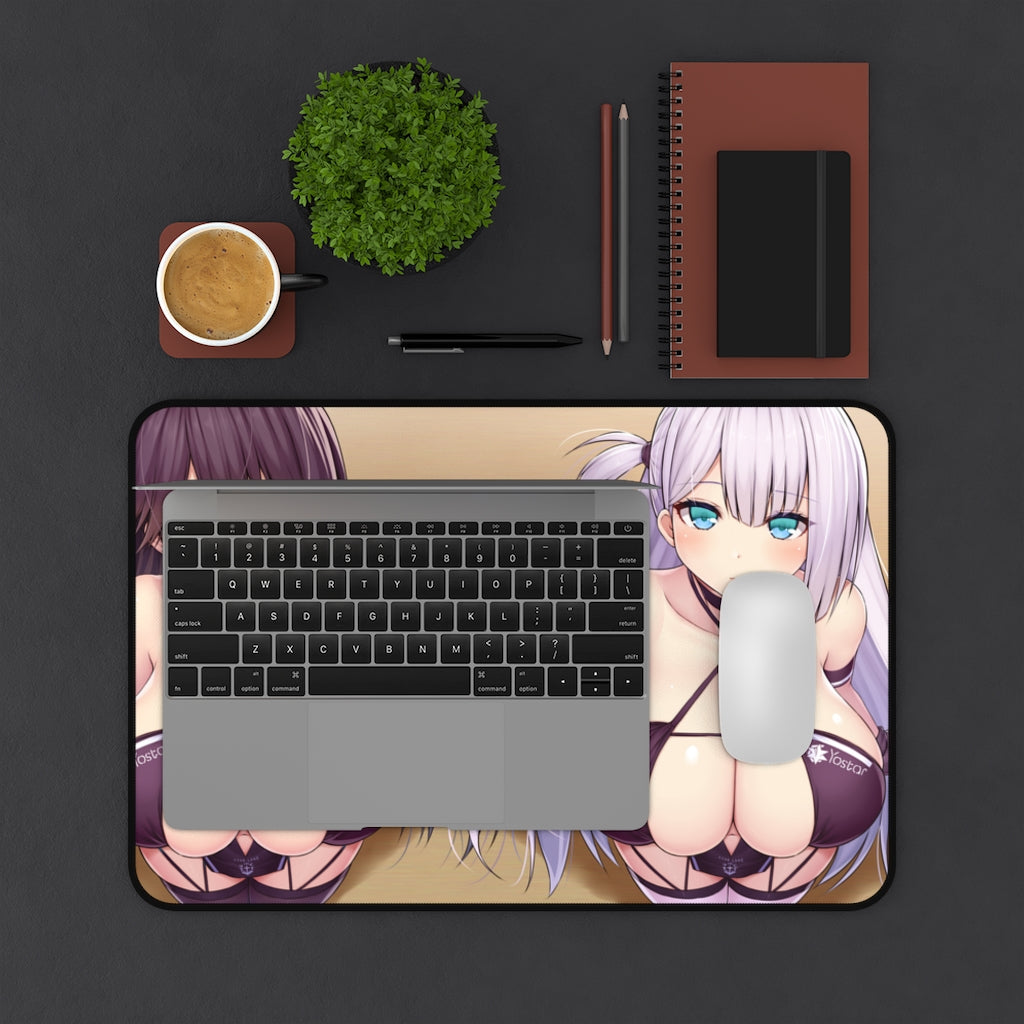 Sexy Bikini Boobs Anime Mousepad Doujin - Shoukaku and Zuikaku Oppai Desk Mat - Big Gaming Mouse Pad - MTG Playmat